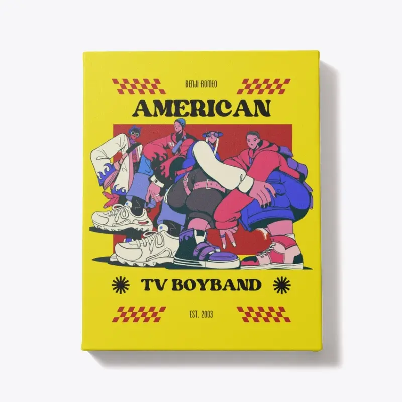 American TV Boyband Canvas