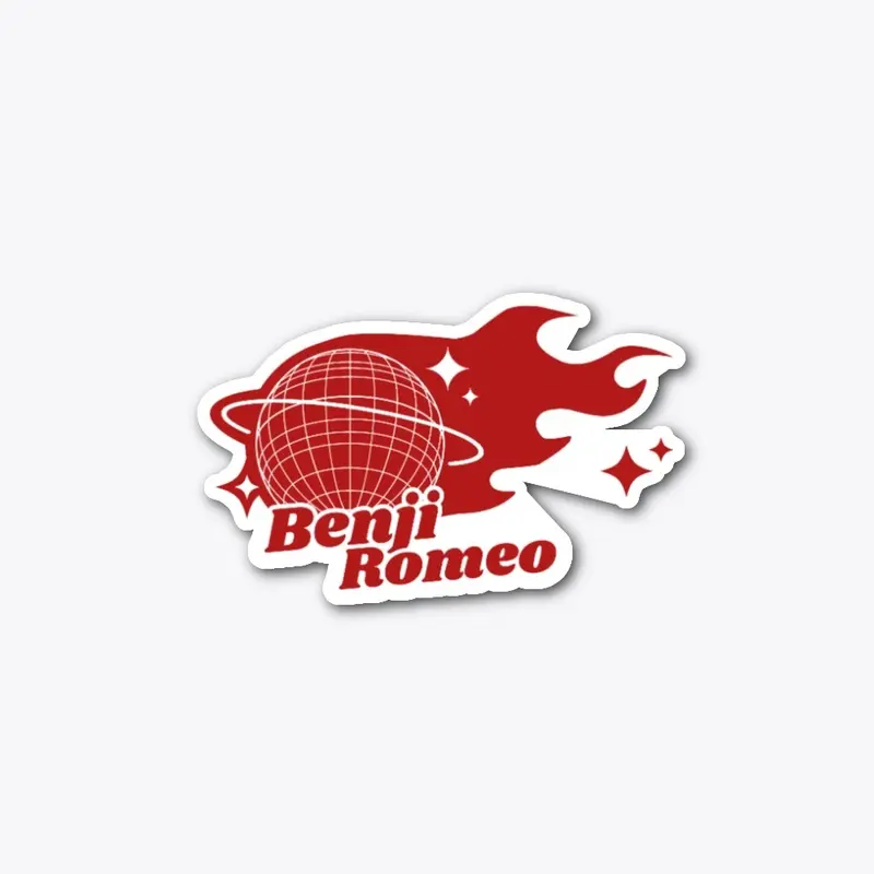 Benji Romeo Sticker